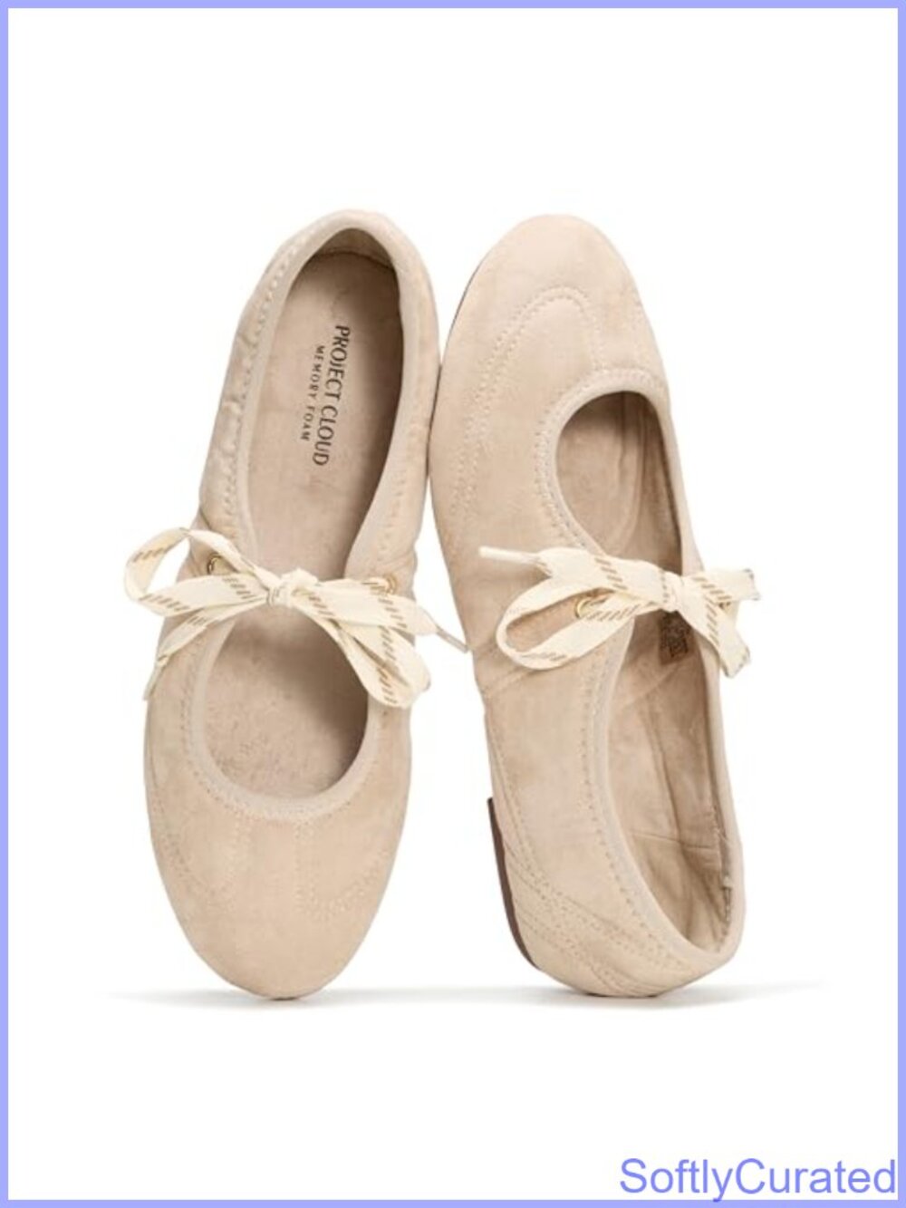 Mary Jane Ballet Flats Memory Foam Slip On Comfort Shoes